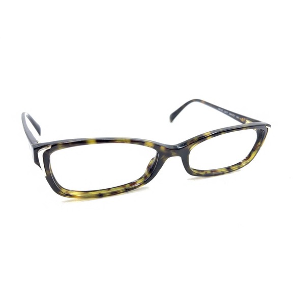 Prada VPR 12O 2AU-1O1 Brown Gold Eyeglasses Frames 53-17 140 Italy Designer - Picture 1 of 12